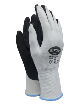 StrongHand  PUYANG 0618 Feinschtickhandschuhe mit gesandeter Nitrilschaumbeschichtung Gr. 10 RESTPOSTEN