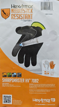 HexArmor Sharpsmaster HV™ 7082  Nadelstich Schutzhandschuhe Gr. XL